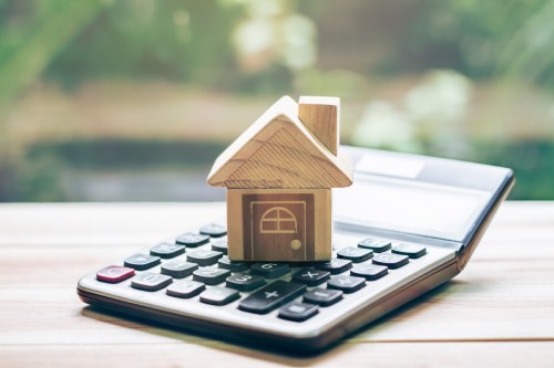 House is placed on the calculator.