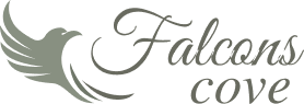 Elegant logo featuring a stylized bird and the text